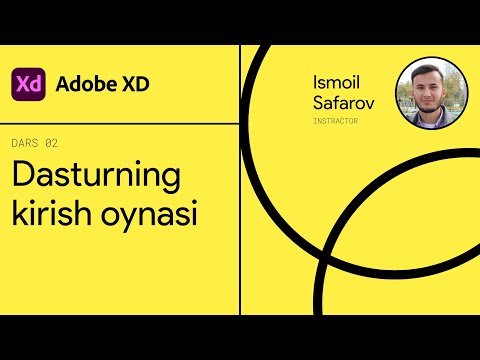 02 — Dasturning kirish oynasi