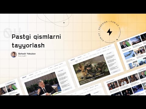 04 — Pastki qismlarni tayyorlash