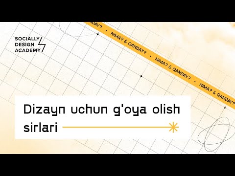 10 — Dizayn uchun g'oya olish sirlari