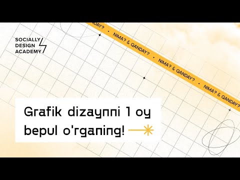 13 — Grafik dizaynni 1 oy bepul o'rganing!