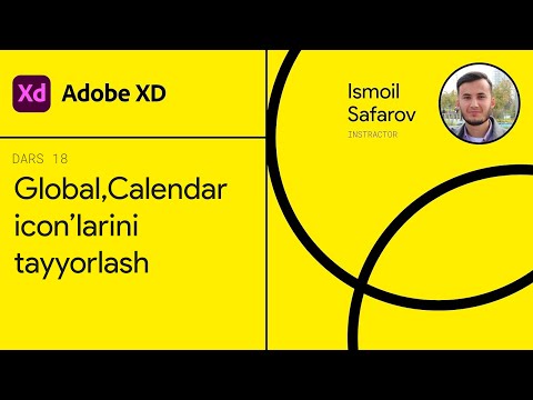 18 — Global, Calendar icon’larini tayyorlash