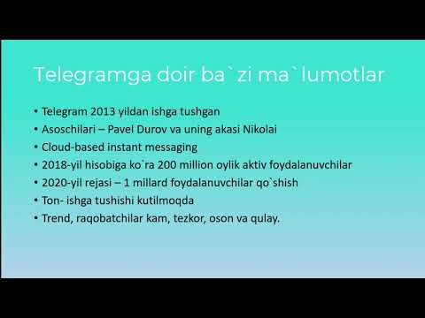 1.04 Qo'shimcha ma'lumotlar (nazariy)