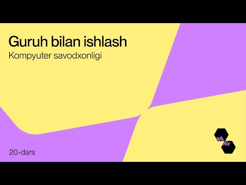 20-dars. Telegram guruhlar bilan ishlash