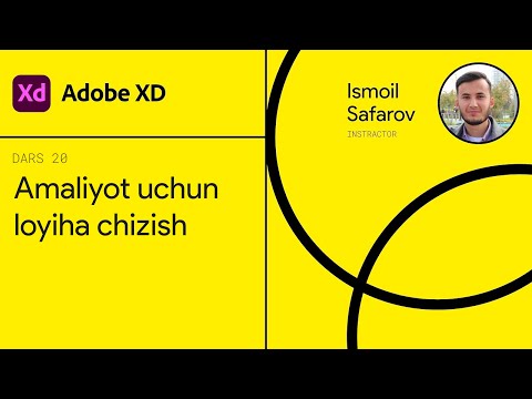 20 — Amaliyot uchun loyiha chizish