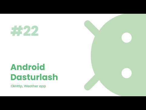22 - Dars OkHttp, Weather app