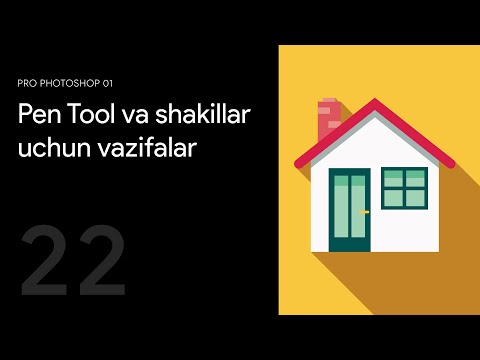 22 — Pen Tool va shakllar uchun vazifalar