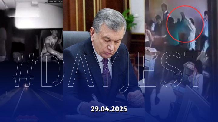 29 aprel yangiliklari: O‘zbekistonda ro‘y bergan muhim voqea va hodisalar