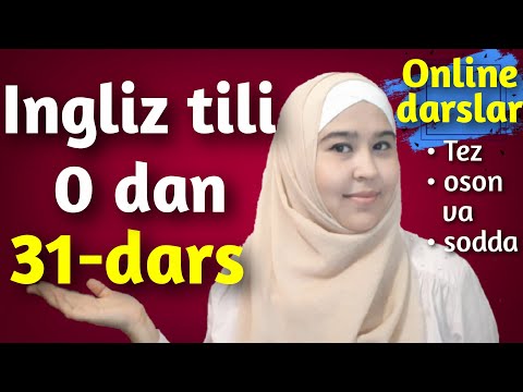 31-dars Hozirgi zamon davom feli