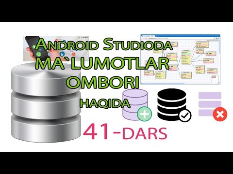 41 - Andoid Studioda - Dastur loyihasi