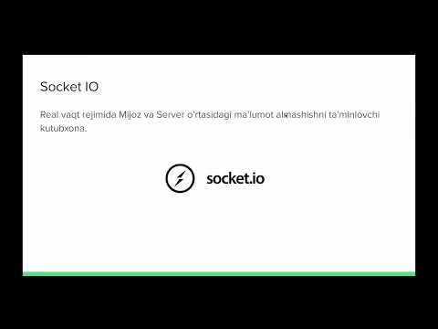 50 2  SocketIO, UzCHAT ilovasi