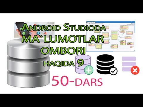 50 - Andoid Studioda - Ma`lumotlar ombori 10 Kontakt dasturi loyihasi Kontaktni tahrirlash