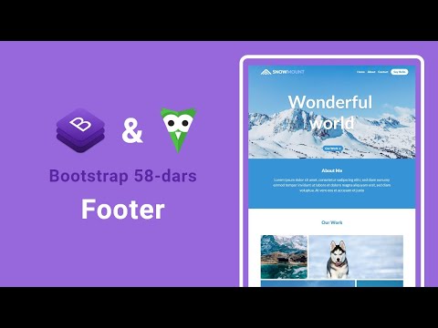 58-dars. Footer