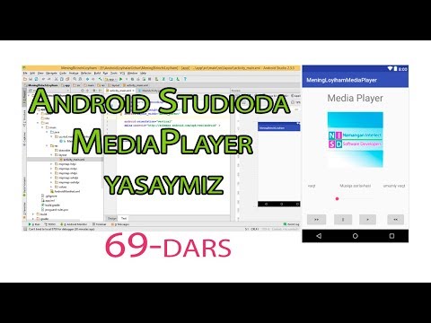 69 - Andoid Studioda  - MediaPlayer yasaymiz 2-dars