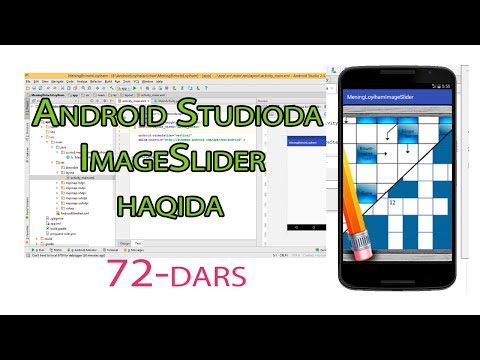 72 - Andoid Studioda - ImageSlider haqida