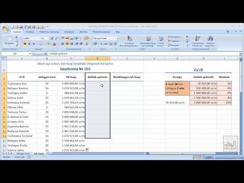 9 4  Taxminiy Vertikal ko’zdan kechirish funksiyasi
