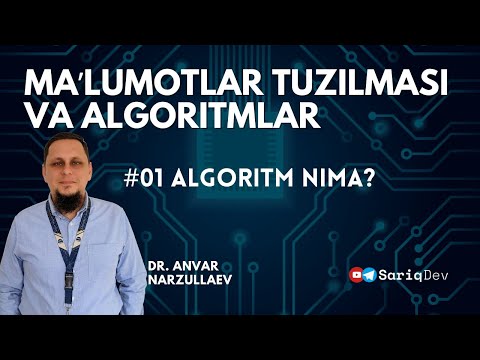 #01 ALGORITMLAR