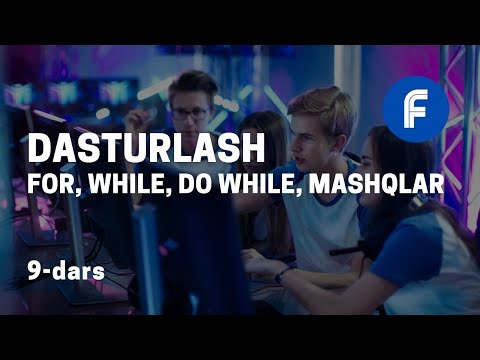 #08 Dasturlash kursi
