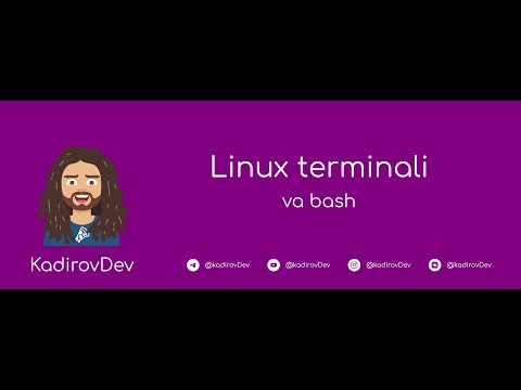 #10 – Linux terminali va bash. Veb-dasturlash kursi
