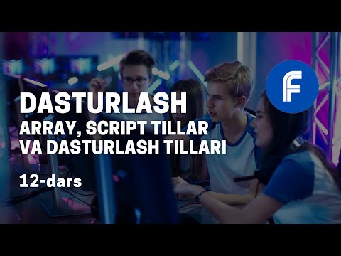 #11 Dasturlash kursi