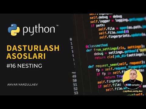 #16 Python Darslari