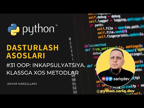 #31 Python Darslari