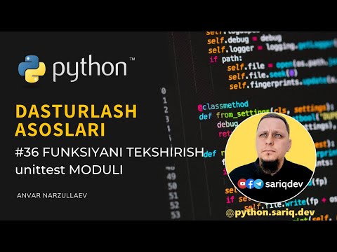 #36 Python Darslari