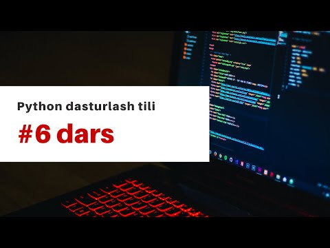 #6 dars