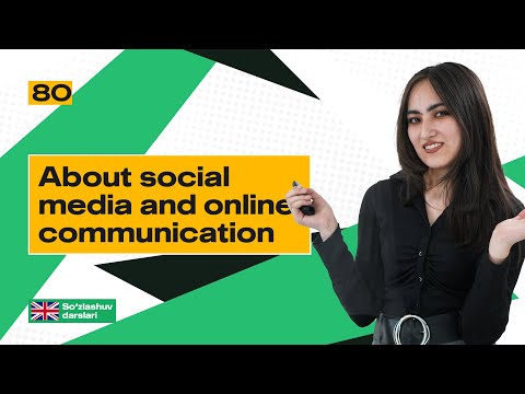About social media and online communication
