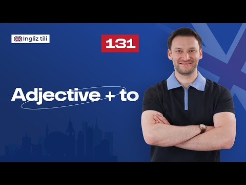 Adjective + to...