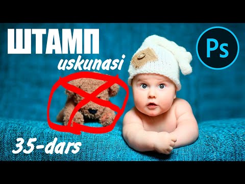 Adobe Photoshopda shtamp uskunasi