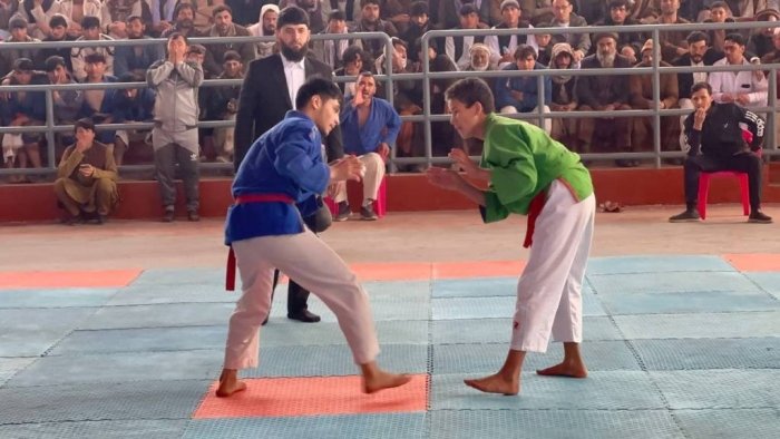 Afg‘on yoshlari kurash musobaqalarida bellashdi