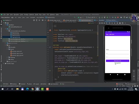 Android dasturlash. 12-dars. User interface