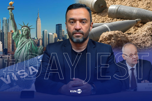 AQSh bilan viza muzokarasi, Rossiyaning talablari va bilimli yoshlarga mukofot - hafta dayjesti