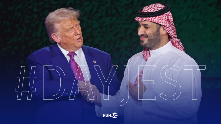 AQSh va Saudiyaning $600 milliardlik kelishuvi, yaradorlarga to‘lgan G‘azo, sanksiyalar yechilayotgan Suriya va Pokistonga ultimatum – kun dayjesti