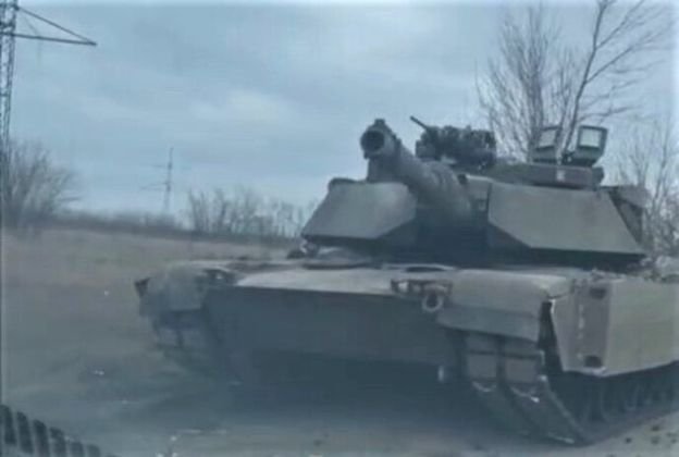 Avdeevka yaqinida ilk bor Amerikaning Abrams tanklari kuzatildi