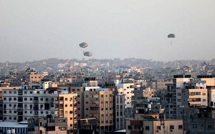 BAA va Misr G‘azo sektori shimoliga havo orqali yordam yetkaza boshladi