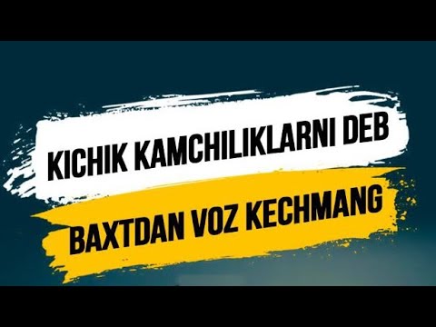 Baxtli bo'lish siri. Baxt qayerda. Motivatsiya