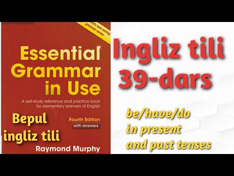 be/have/do in present and past tenses