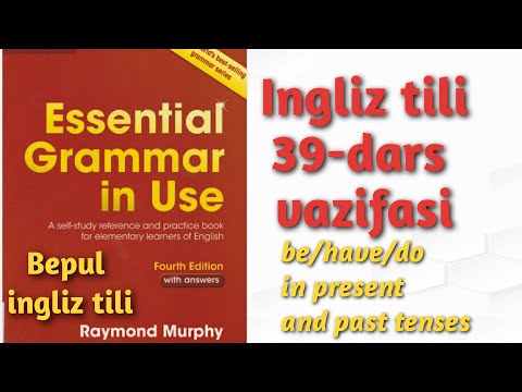 be/have/do in present and past tenses ex-s