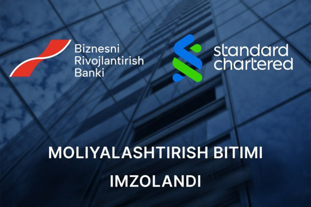 Biznesni rivojlantirish banki Londonda kelishuvlarga erishdi