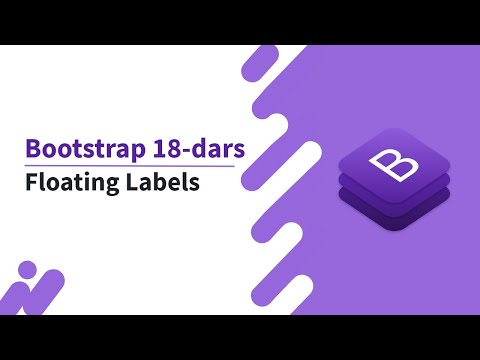 Bootstrap 18-dars. Floating Labels