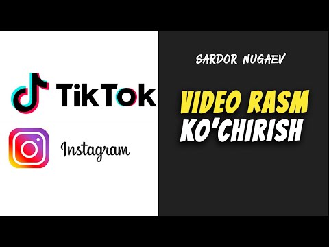 BOT YORDAMIDA INSTAGRAM VA TIK TOKDAN VIDEO KO'CHISH