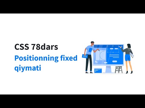 CSS 78-dars. Positionning fixed qiymati