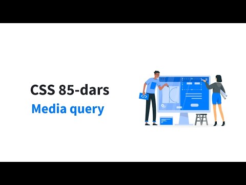 CSS 85-dars. Media query