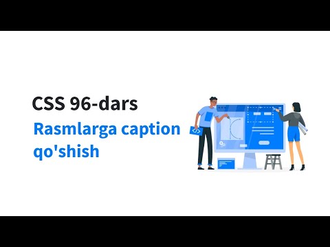 CSS 96-dars. Rasmlarga caption qo'shish