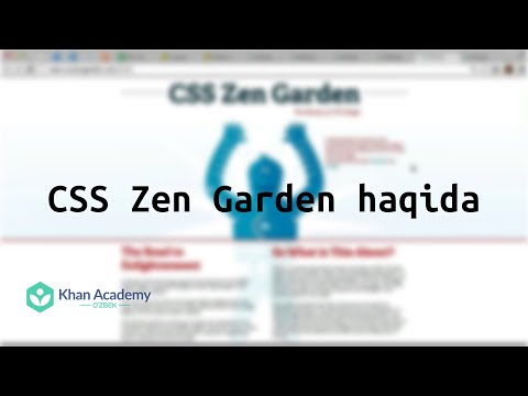 CSS Zen Garden haqida