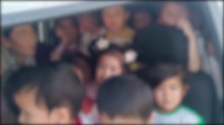 Denovda haydovchi 32 nafar bolani Damas'ga mindirib ketayotgani aniqlandi