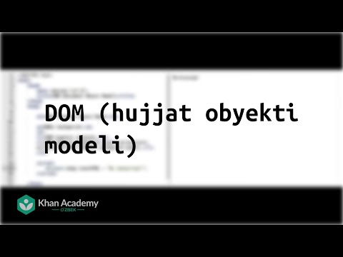 DOM (hujjat obyekti modeli)