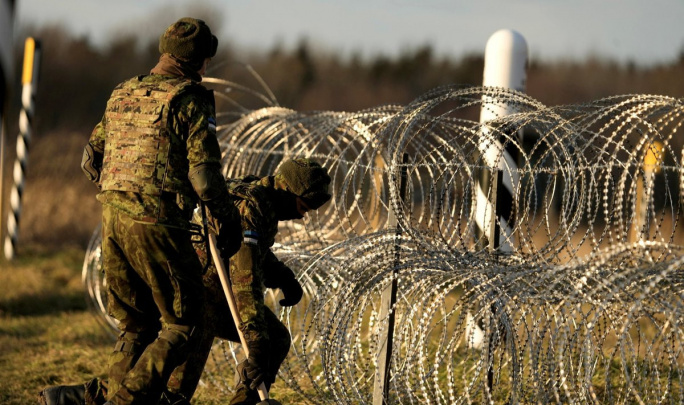 Estoniya Rossiya bilan chegarada mudofaa chizig‘ini qurishni boshladi