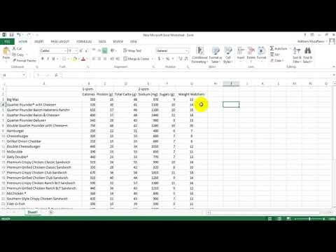 EXCEL 12-dars. Marge bilan ishlash